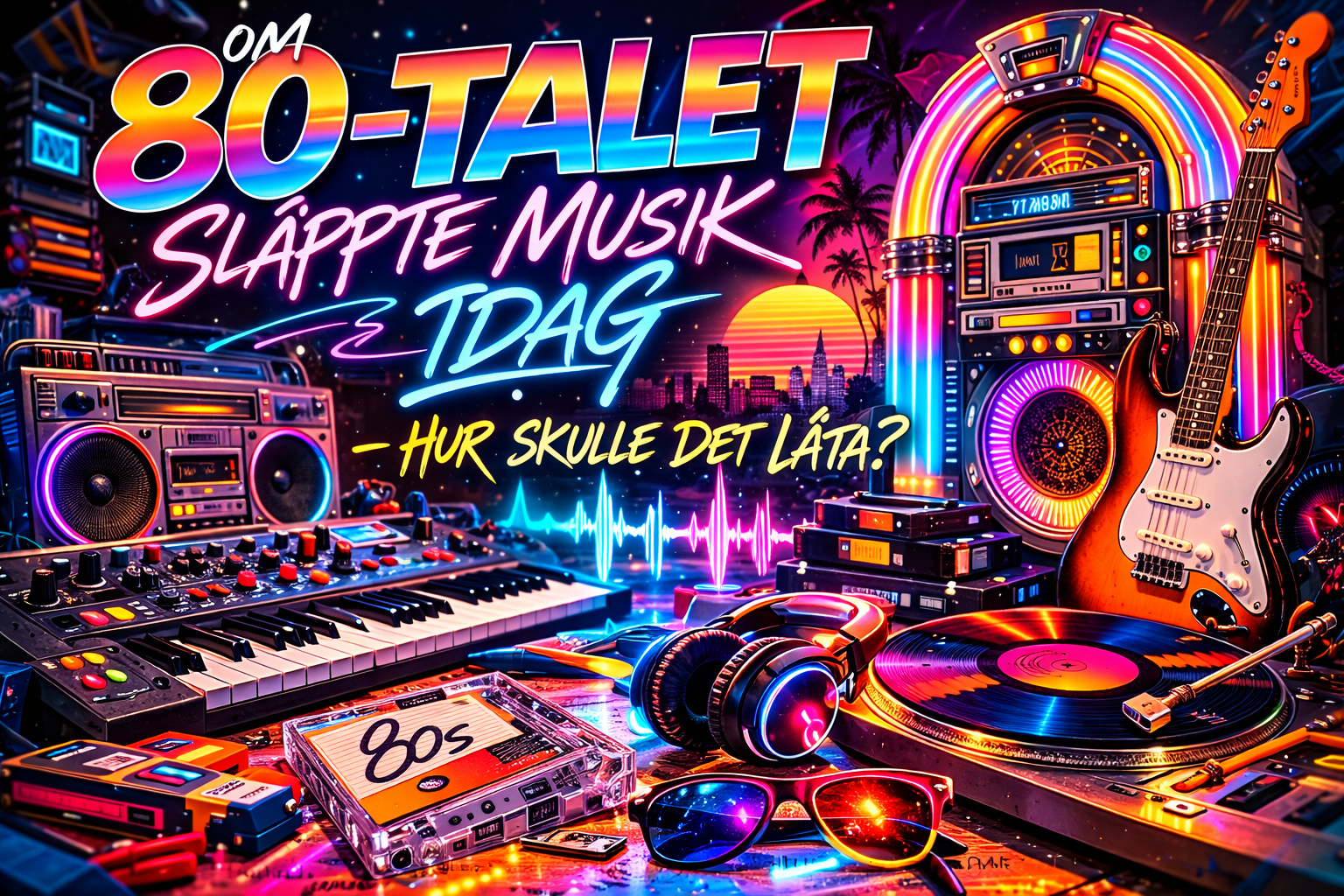 Om 80-talet släppte musik idag – hur skulle det låta?