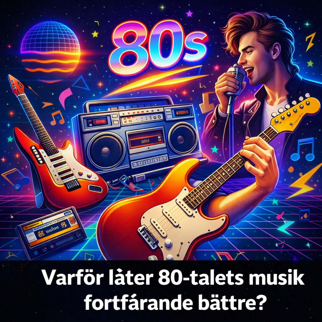 Varför låter 80-talets musik fortfarande bättre?