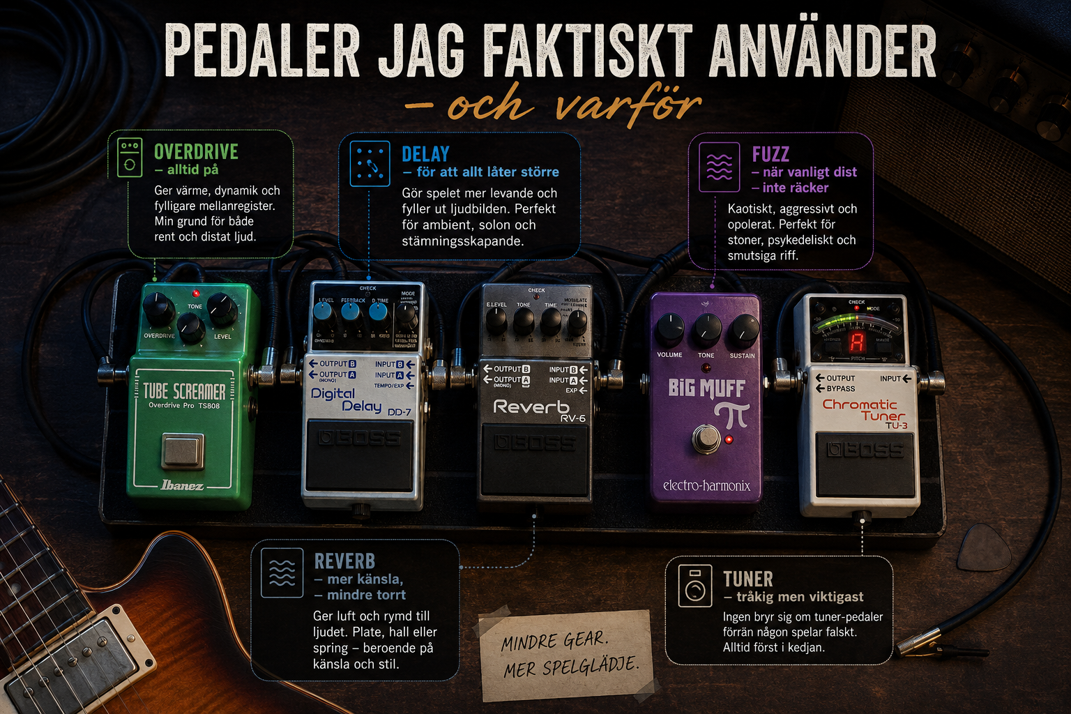 gitarrpedaler