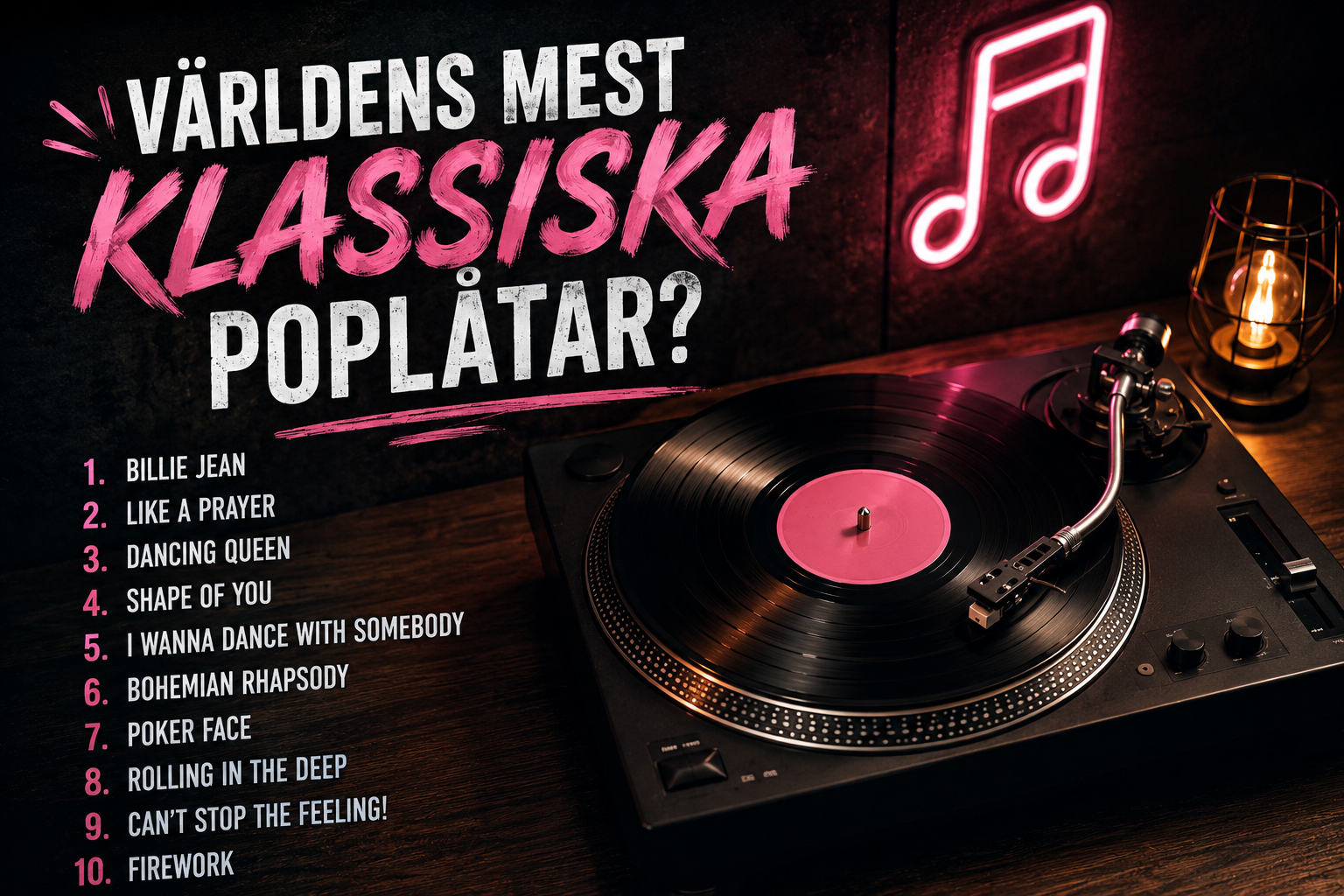 Världens mest klassiska poplåtar?