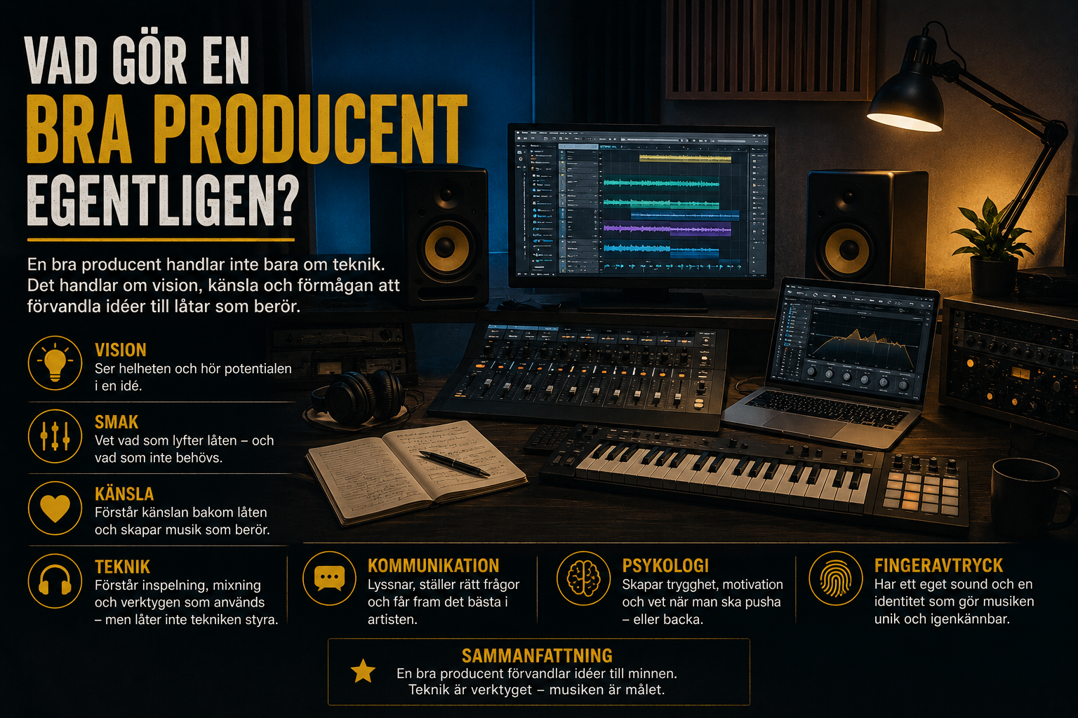 Musikproducentens arbete
