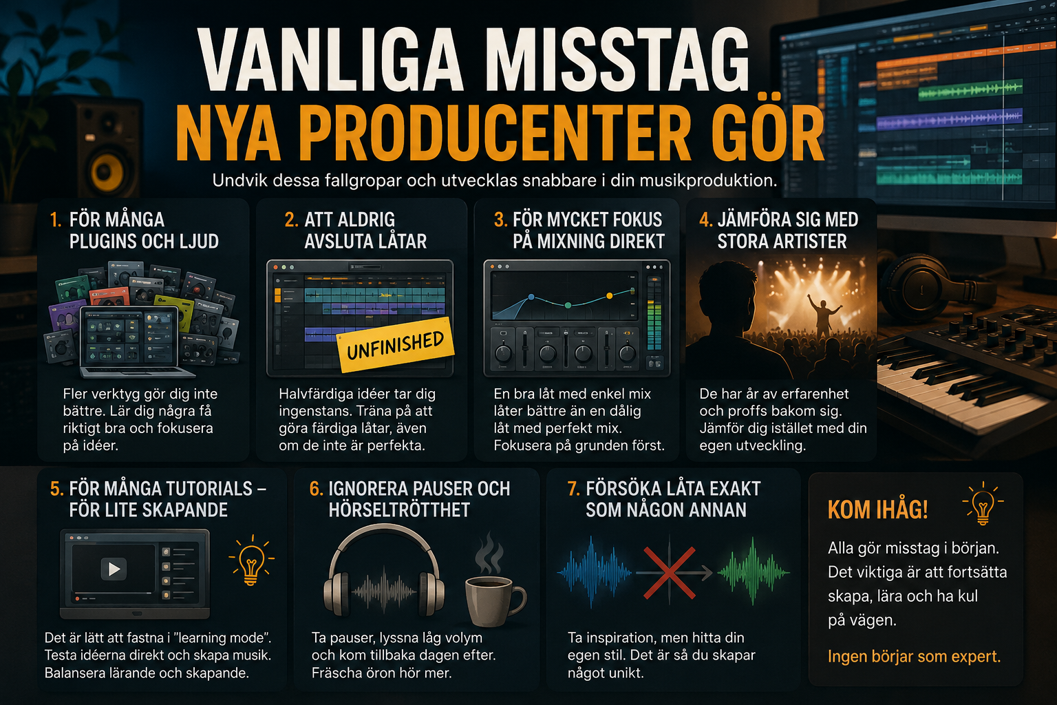Misstag av musikproducenter