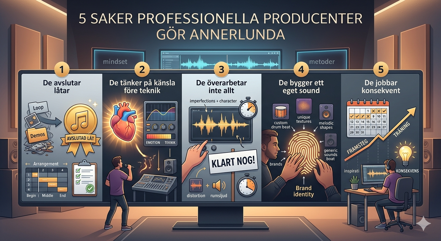 Professionella musikskapare presentation