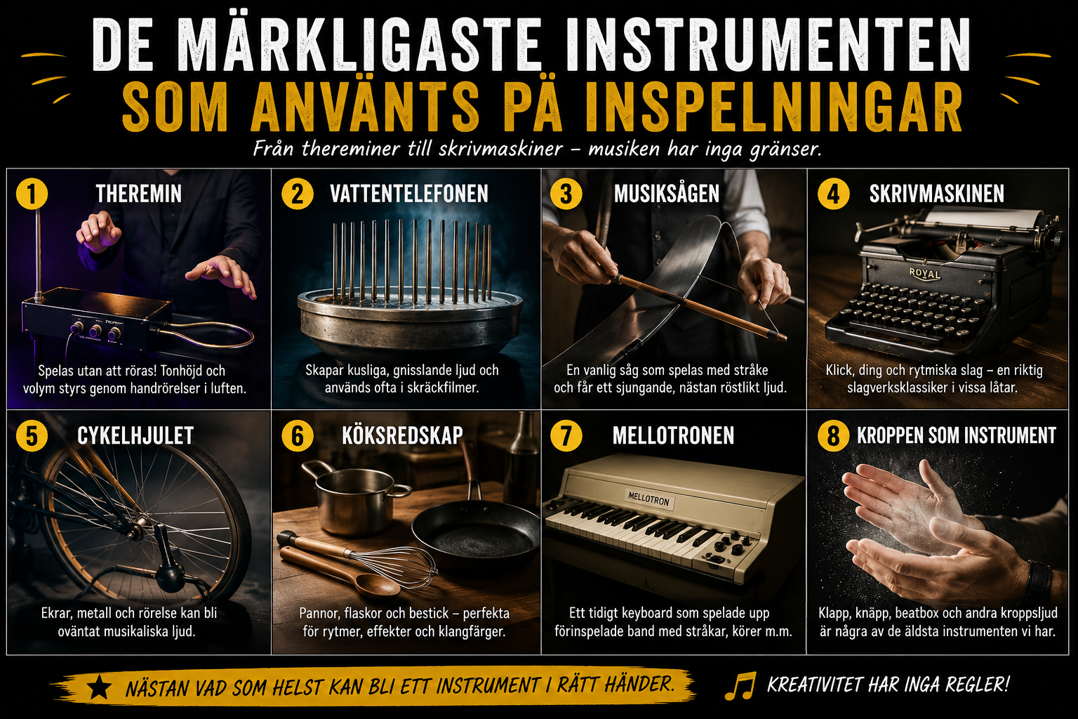 märkliga instrument